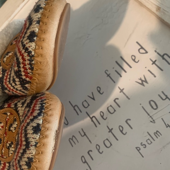 Tory Burch Coley knit slip on slippers - Picture 4 of 10